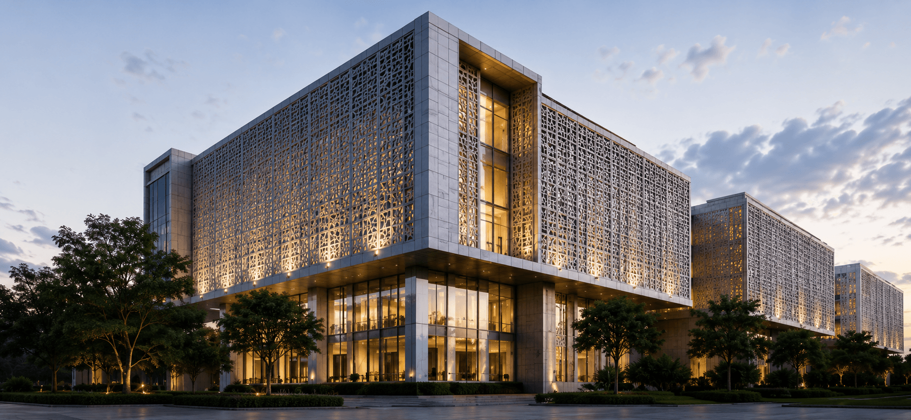 Vallalar GRC iconic architectural exterior implementation project