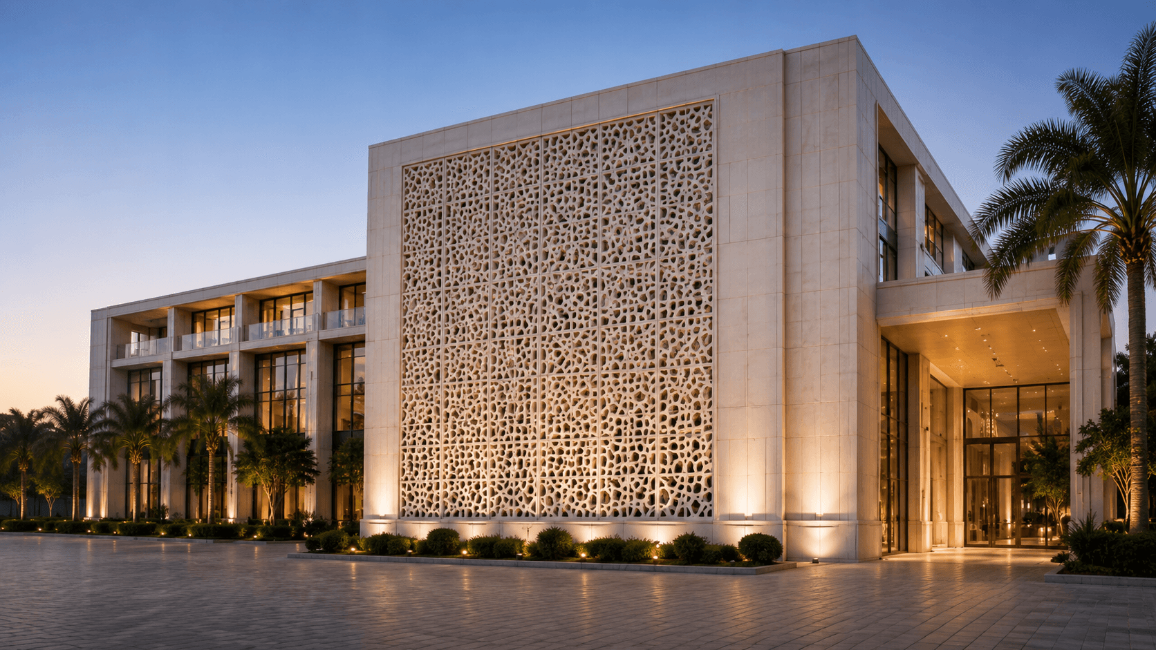 Vallalar GRC premier architectural majestic structure layout backdrop