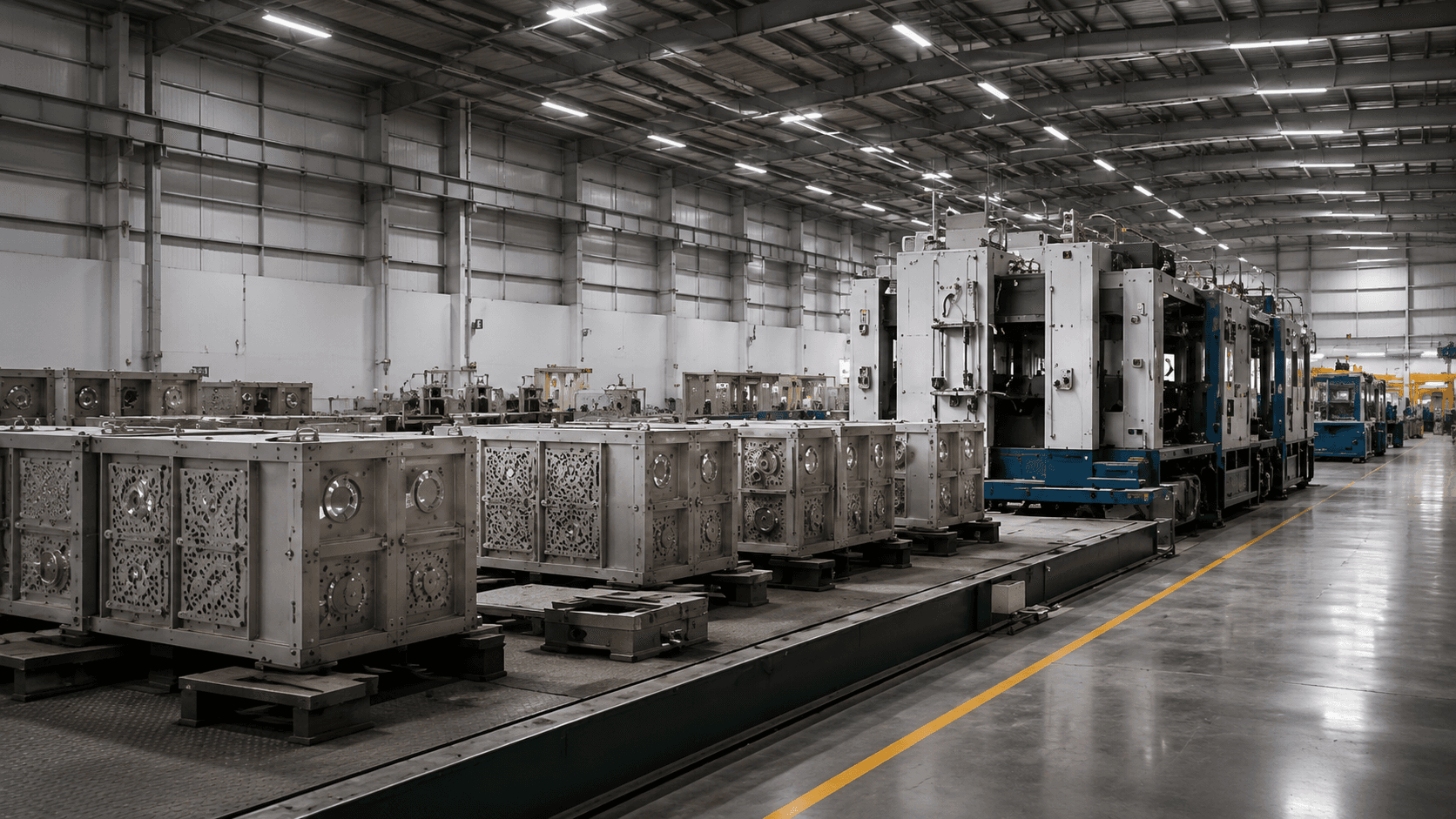 Vallalar GRC heavy state-of-the-art concrete casting and CNC molding facility asset floor